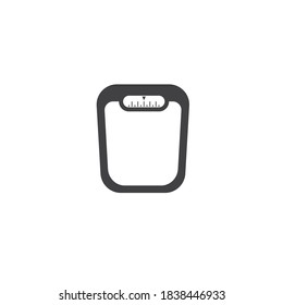 plantilla de diseño de ilustración de vector de escala de peso