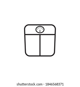 Weight Scale Icon Vector Illustration
