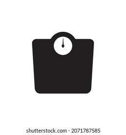 icono de escala de peso. Ilustración del vector