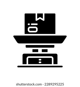 weight scale icon for your website, mobile, presentation, and logo design.