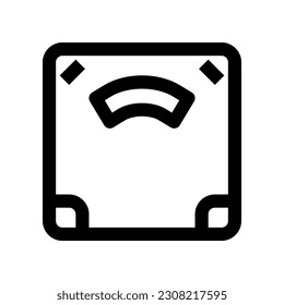 Gewichts-Skala-Symbol für Ihr Website-Design, Logo, App, UI.
