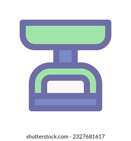 icono de escala de peso para el diseño de tu sitio web, logotipo, aplicación, interfaz de usuario.