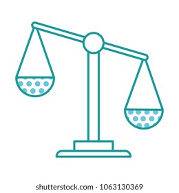 weight scale justice icon