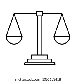 weight scale justice icon