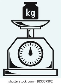 Weight scale and weight kilogram