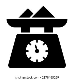 weight scale Modern concepts design, vector illustration