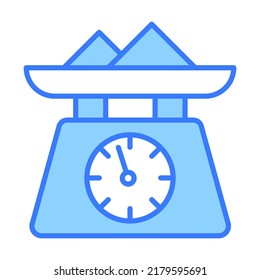 weight scale Modern concepts design, vector illustration