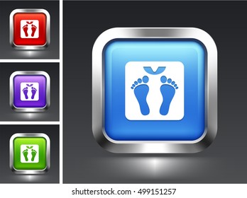 Weight Scale on Blue Square Button