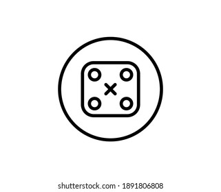 Icono de línea premium de escala de peso. Pictograma sencillo de alta calidad. Iconos modernos de estilo de contorno. Ilustración vectorial de trazo sobre un fondo blanco. 