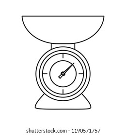 weight scale utensil kitchen