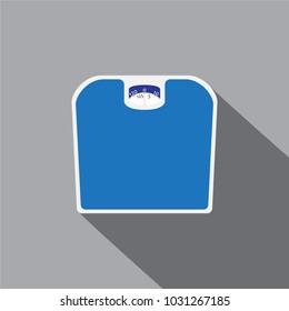 Weight scale . Vector