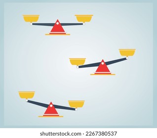 diseño de ilustración de vector de escala de peso