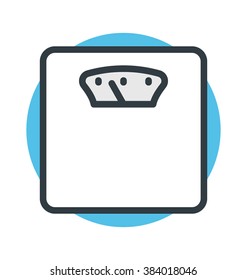 Weight Scale Vector Icon