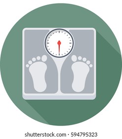 Weight Scale Vector Icon