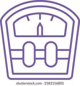 Weight Scale vector icon. Can be used for printing, mobile and web applications.