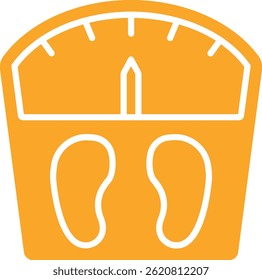 Weight Scale vector icon. Can be used for printing, mobile and web applications.