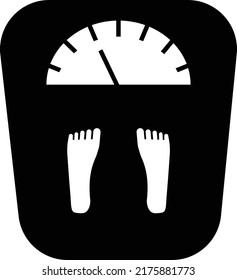 Vektorsymbol im Gewichtsskalender