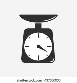 Weight scales - Vector icon 