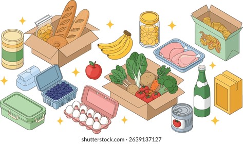 Weight training, yoga, pilates stickers set. Dumbbells, protein supplements, kettlebell, jump rope and other fitness elements. Modern cartoon concept
