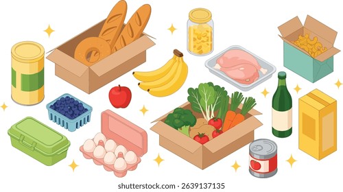 Weight training, yoga, pilates stickers set. Dumbbells, protein supplements, kettlebell, jump rope and other fitness elements. Modern cartoon concept