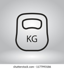 weight  vector icon 10 eps