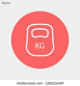 weight  vector icon 10 eps