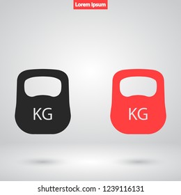 weight  vector icon 10 eps