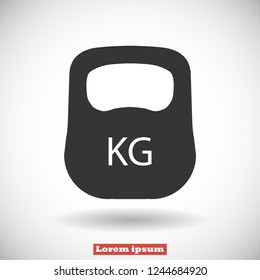 weight  vector icon 10 eps