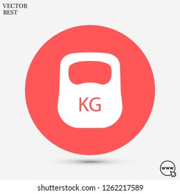 weight  vector icon 10 eps