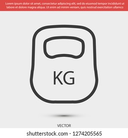 weight  vector icon 10 eps