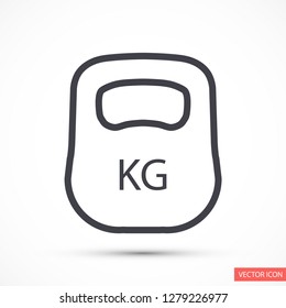 weight  vector icon 10 eps