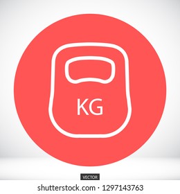 weight  vector icon 10 eps