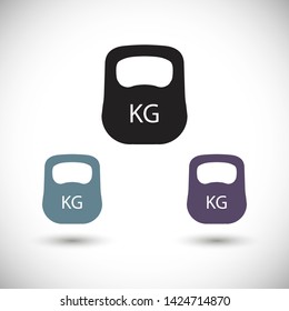 weight  vector icon 10 eps