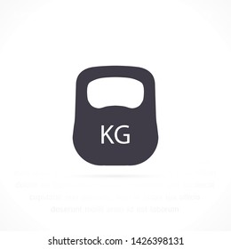 weight  vector icon 10 eps , Lorem ipsum Flat design