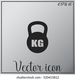 Weight vector icon