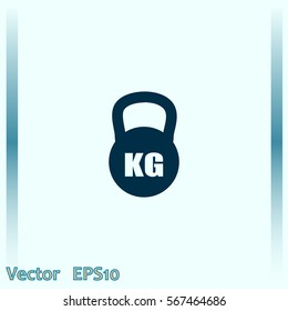 Weight vector icon