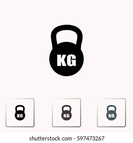 Weight vector icon