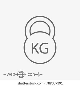 weight vector icon