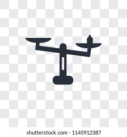 Weight vector icon isolated on transparent background, Weight logo concept