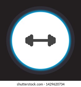 Weight Vector icon . Lorem Ipsum Illustration design