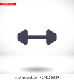 Weight Vector icon . Lorem Ipsum Illustration design