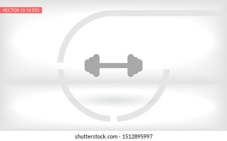 Weight Vector icon . Lorem Ipsum Illustration design