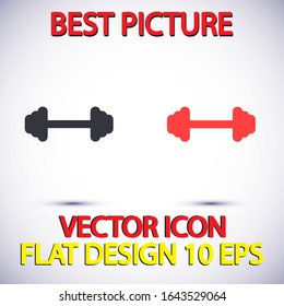 Weight Vector icon . Lorem Ipsum Illustration design