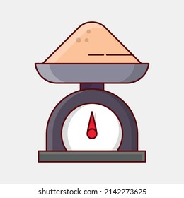 weight Vector illustration on a transparent background.Premium quality symmbols. vector line flat     icon for concept and graphic design.