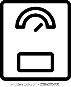 ilustración del vector de peso en un fondo transparente. Símbolos de calidad superior. Iconos vectoriales de línea delgada para el diseño de conceptos y gráficos.