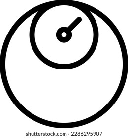 Gewichts-Vektorgrafik auf transparentem Hintergrund. Hochwertige Symbole. Dünne Vektorsymbole für Konzept und Grafikdesign.