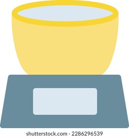 ilustración del vector de peso en un fondo transparente. Símbolos de calidad superior. Iconos vectoriales de color de línea para el concepto y el diseño gráfico. 
