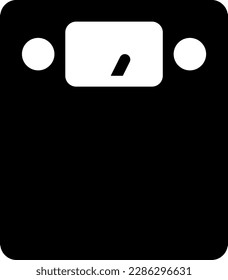 Gewichts-Vektorgrafik auf transparentem Hintergrund. Hochwertige Symbole. Glyphen Vektorsymbole für Konzept und Grafikdesign.