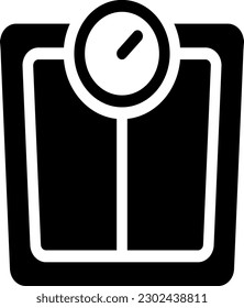 weight Vector illustration on a transparent background. Premium quality symmbols. Glyphs vector icons for concept and graphic design.