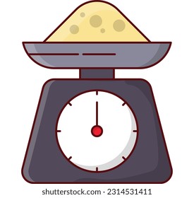 weight Vector illustration on a transparent background. Premium quality symmbols. Vector line flat icons for concept and graphic design.